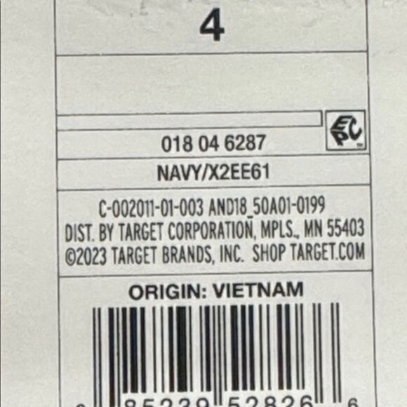 Women’s Navy Blue Straight Leg High Rise Office Casual Pants a new day 4R NEW - Picture 13 of 14